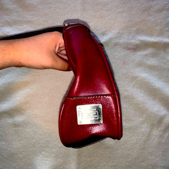 Red and Gray Liz Claiborne Purse - Picture 4 of 11